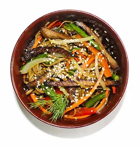 WOK c говядиной